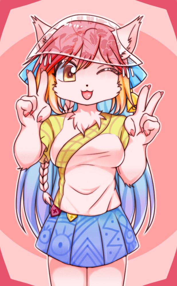 给列表的生日贺图 by BlueEye, 兽娘