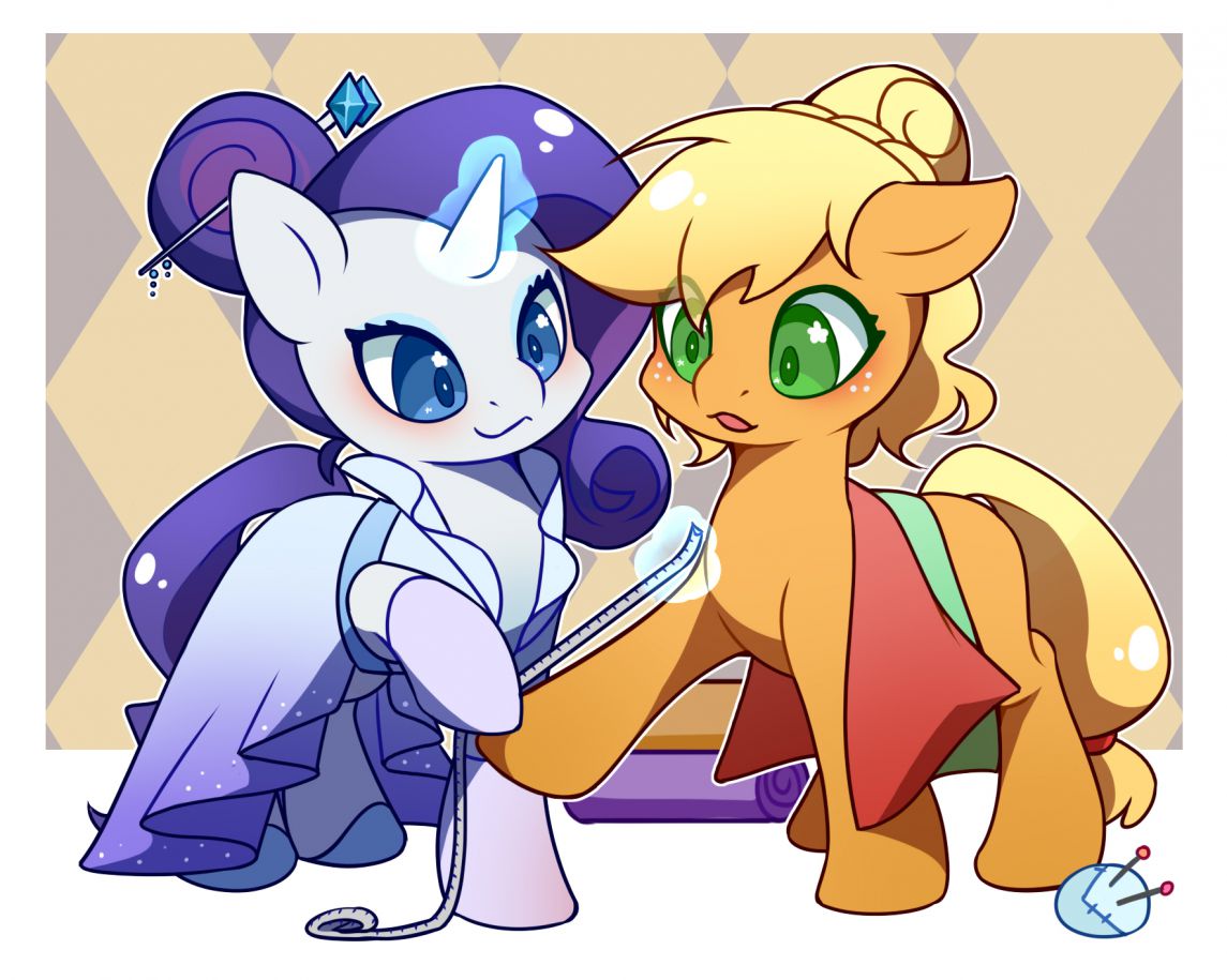 稀有苹果 by BlueEye, MLP, pony, 小马, 板绘, 珍奇, 苹果嘉儿