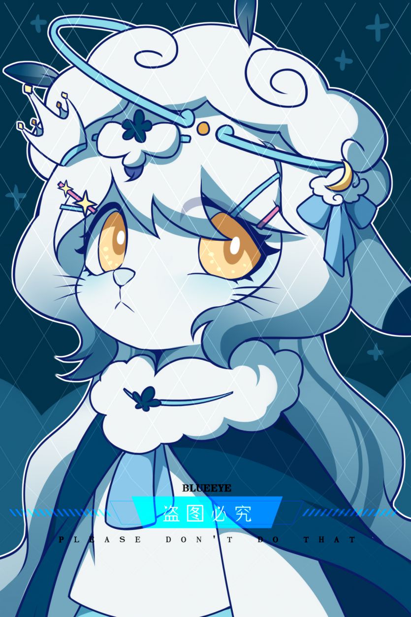 互绘48sy by BlueEye, oc, 互绘, 板绘