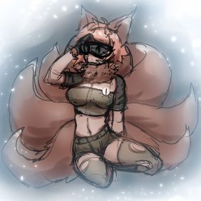 八尾狐【莉莉丝】 by BlueEye