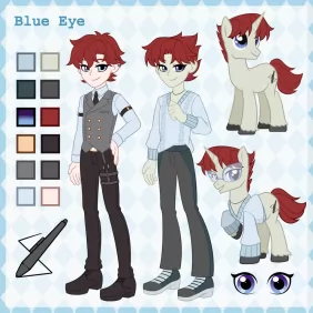更新一下oc by BlueEye