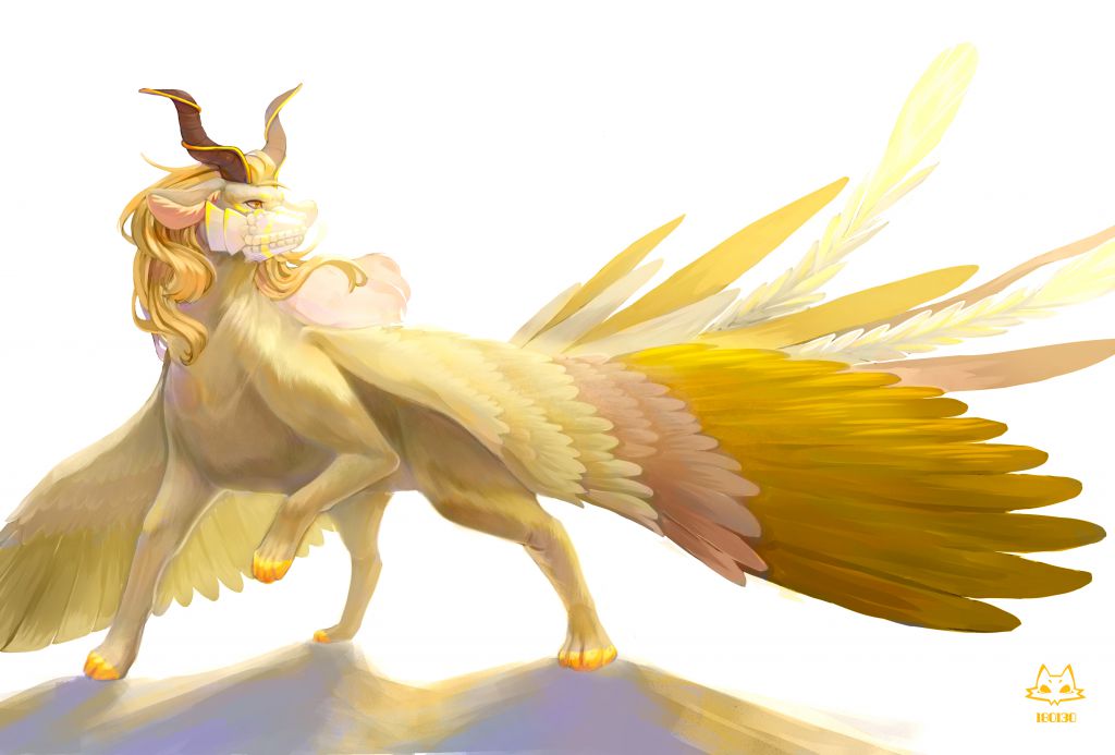 一个看起来有点威武的傻焜 by 伪物轩