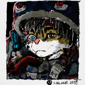 彩色版动力甲“大只佬”