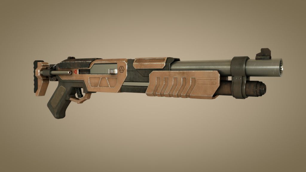武器设定 by Mike, 武器, 霰弹枪, 喷子, 动能武器