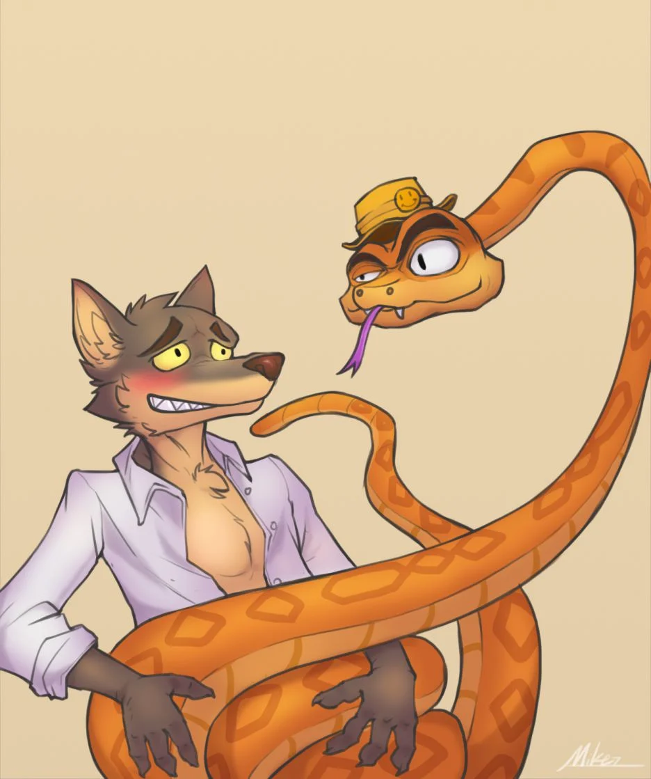 The Bad Guys by Mike, The Bad Guys, big bad wolf, snake