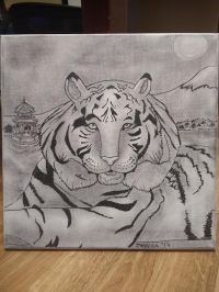 Tiger Traditional by Jackartlope