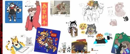 茶绘派对 | 2023 年 12 月 by furtyart