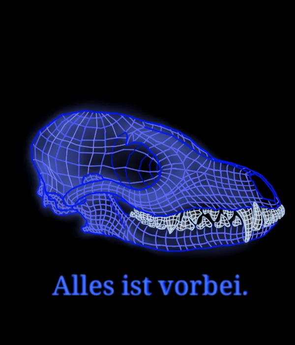 Alles ist vorbei.（一切都结束了。） by 冽境CaptainRekin, 全息, 头骨