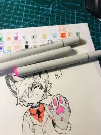 赠菊川 by 洛狐Lukes