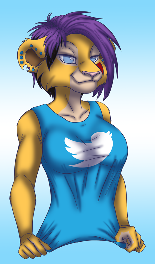  Find me on Twitter! by vilani