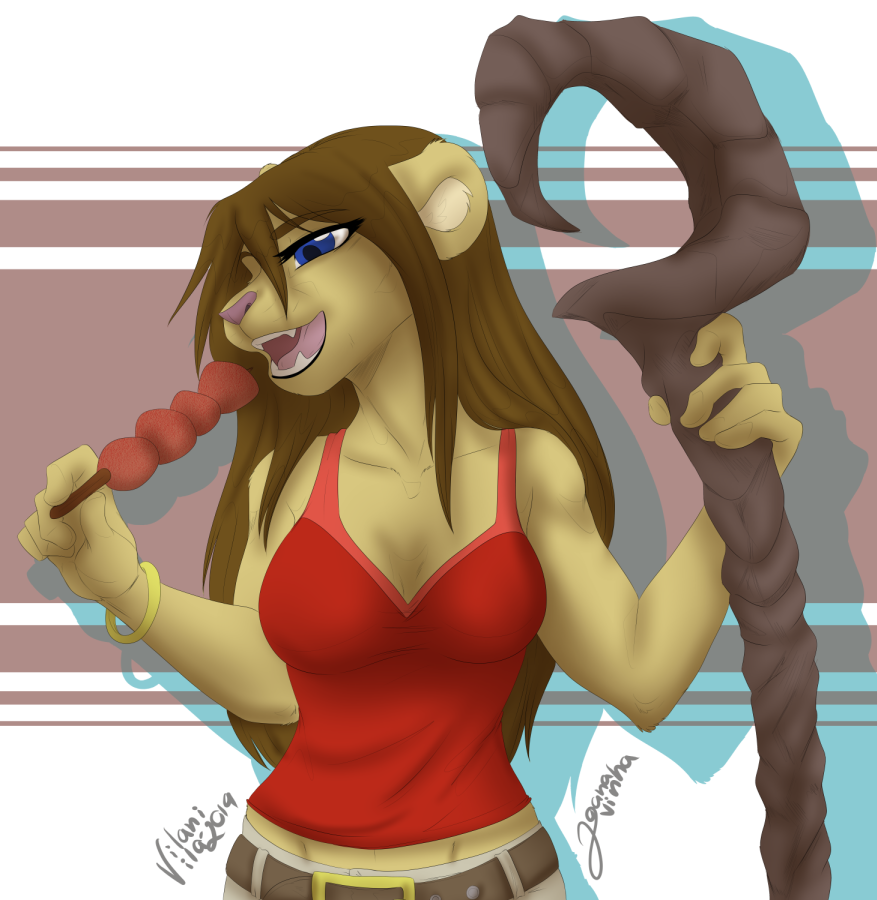 RachelTheSeeker flat style 2 SMALL by vilani