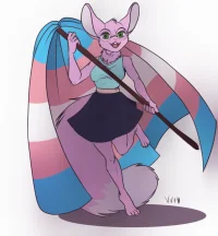Trans flag (3) by vilani