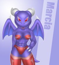 Marcia the Dragon girl