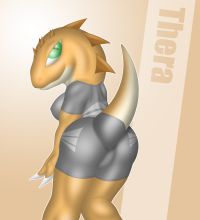 Thera the Lizard