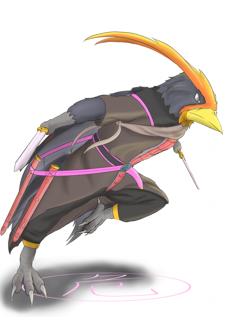 危月燕 by SoDragom, 中華神獸, 擬獸人, 練習, 二十八星宿