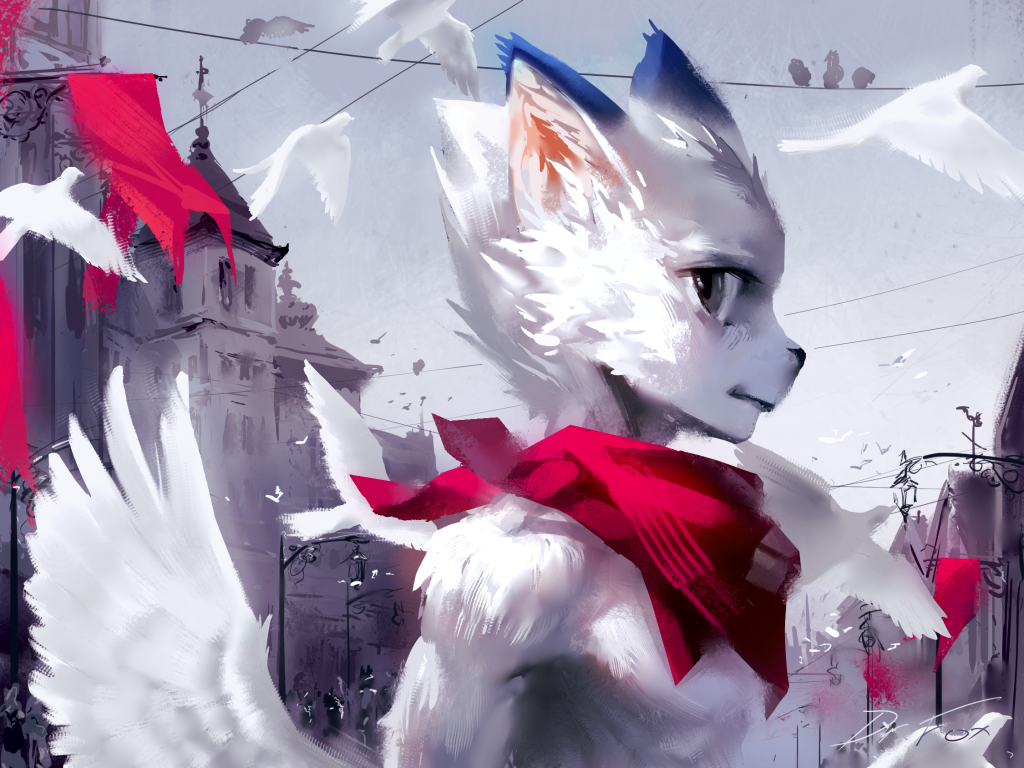 Light Wing by Dr.Fox, 兽人, furry, 旅行