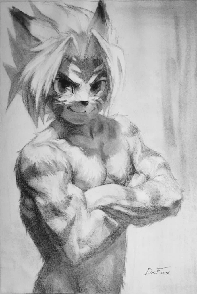 虎源太 by Dr.Fox, 虎源太, furry, kemono