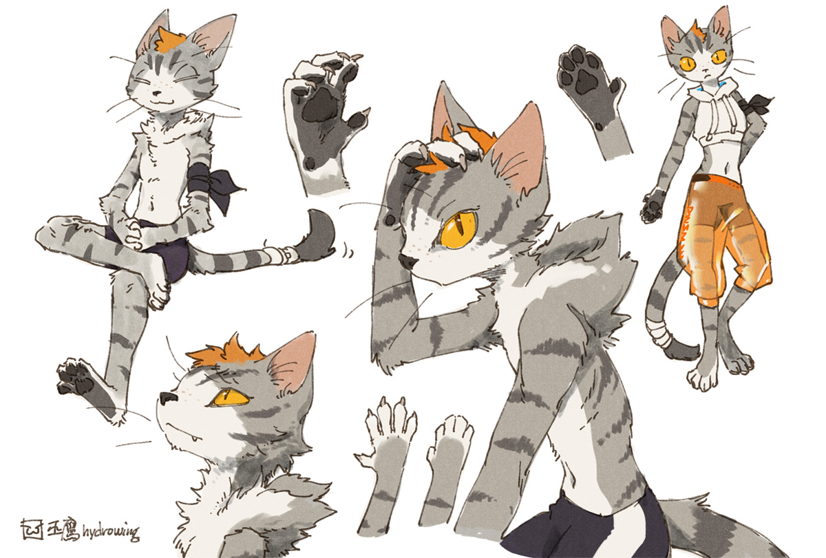 让猫猫更猫猫 by 巫鷹, 猫