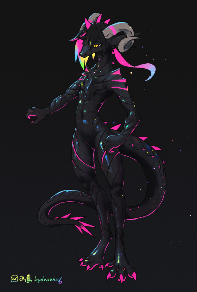 逆白蛉 by 巫鷹, 龙人
