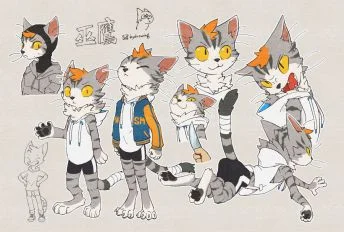 猫孩子 by 巫鷹