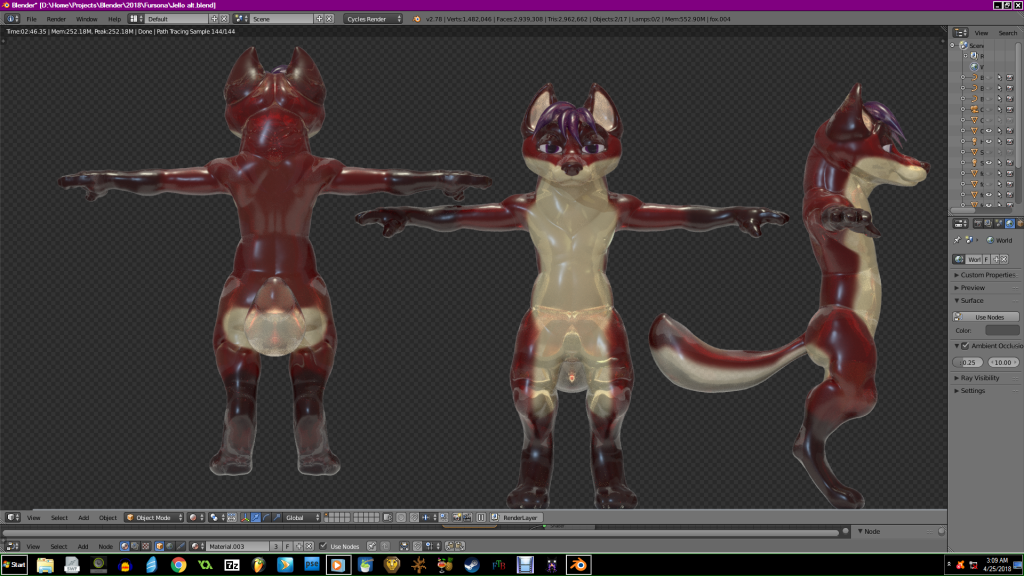 Jello Fox Modern by Jellofox, Jello Fox, Fox, Jello, Sculpt