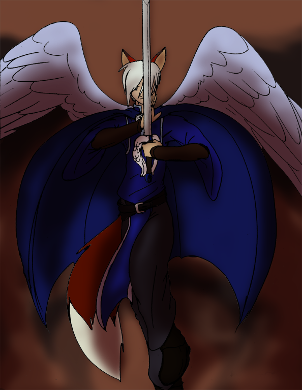 Kenji wings by Jellofox, Wings