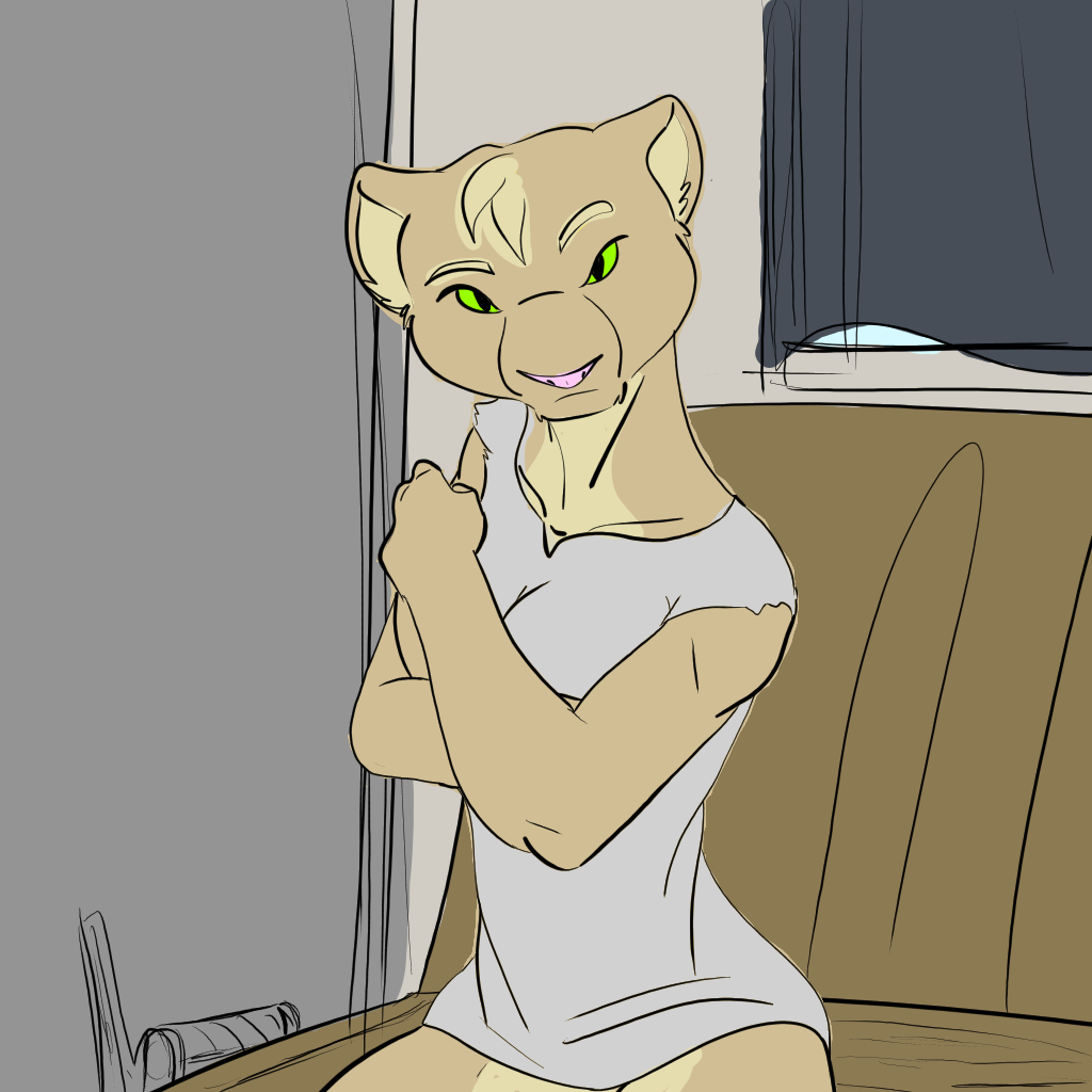 Karen Holt morning moody by Jellofox, Cat, female