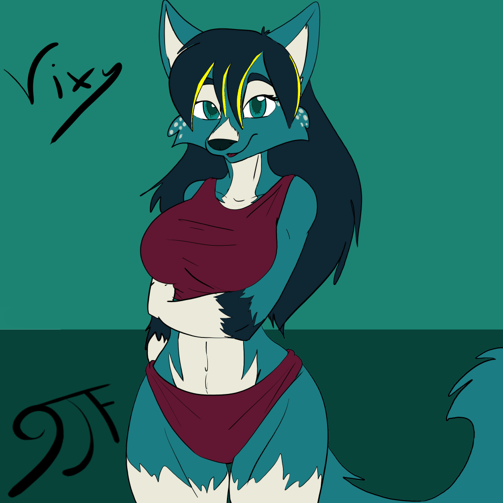 Vixy by Jellofox, Vixy, Mako, Female, Dog