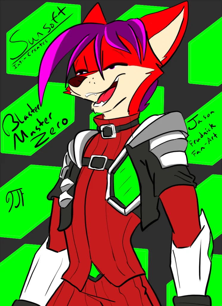Blaster Master Zero fox by Jellofox