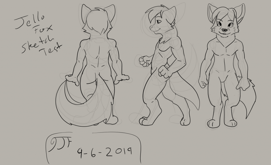 Sketch challenge 9-6-2019 by Jellofox, sketch