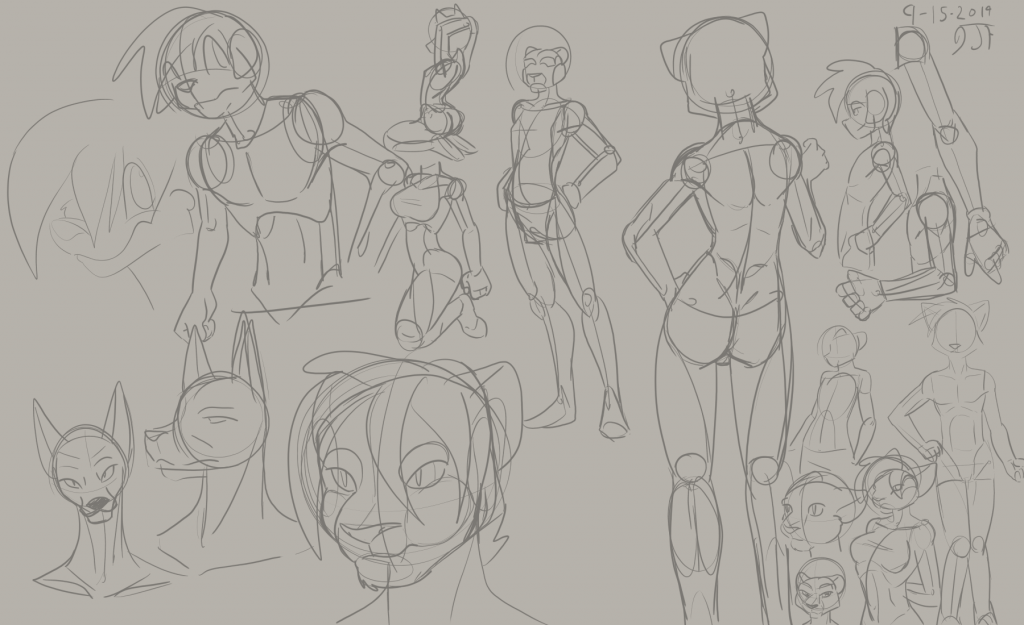 Sketch challenge 9-15-2019 by Jellofox, sketch