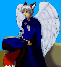 Kenji at rest by Jellofox
