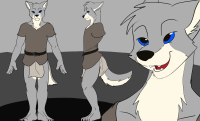 Wolfie ref by Jellofox