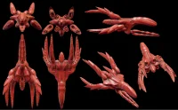Space ship sculpt
