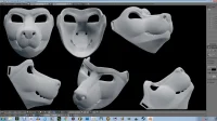 wolf mask prototype