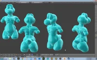 Yoshi sculpt by Jellofox
