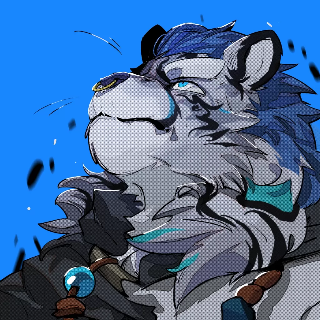 蓝 by 刘太不吃肉