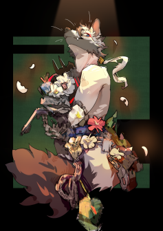 妈妈。花—— by 刘太不吃肉