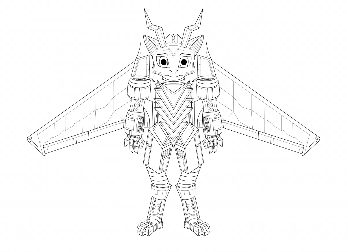 F15E-Tummy by Civil_Engineer_Dragon, anthro, 雄性 , 龙