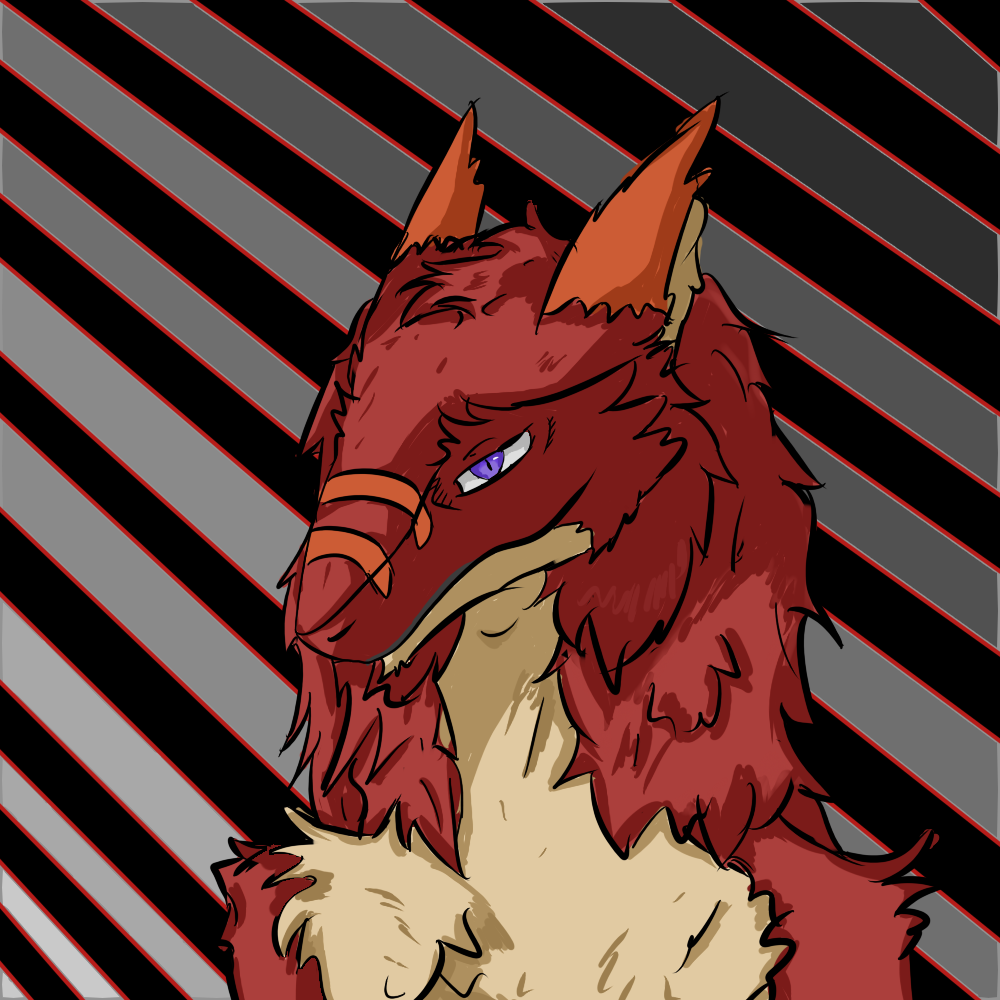 新的设定头像 by yxtao, sergal, 兽设