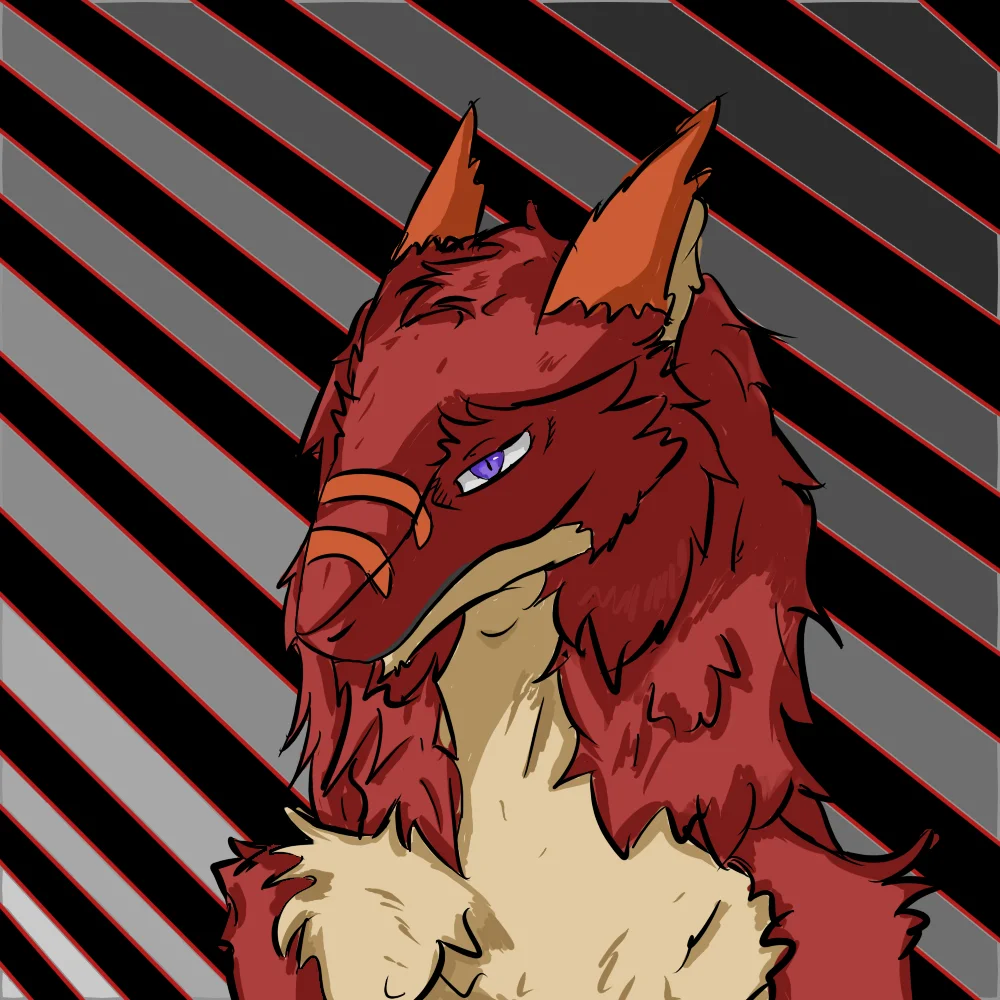 新的设定头像 by 意克尔斯·桃, 兽设, sergal