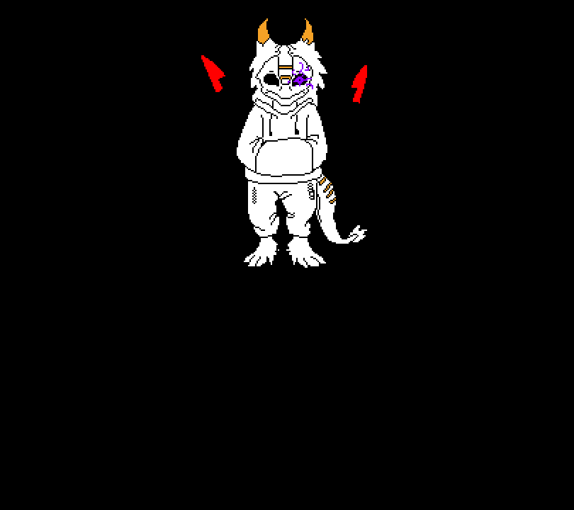 战斗像素化 by 意克尔斯·桃, sergal, undertale, 传说之下, 像素