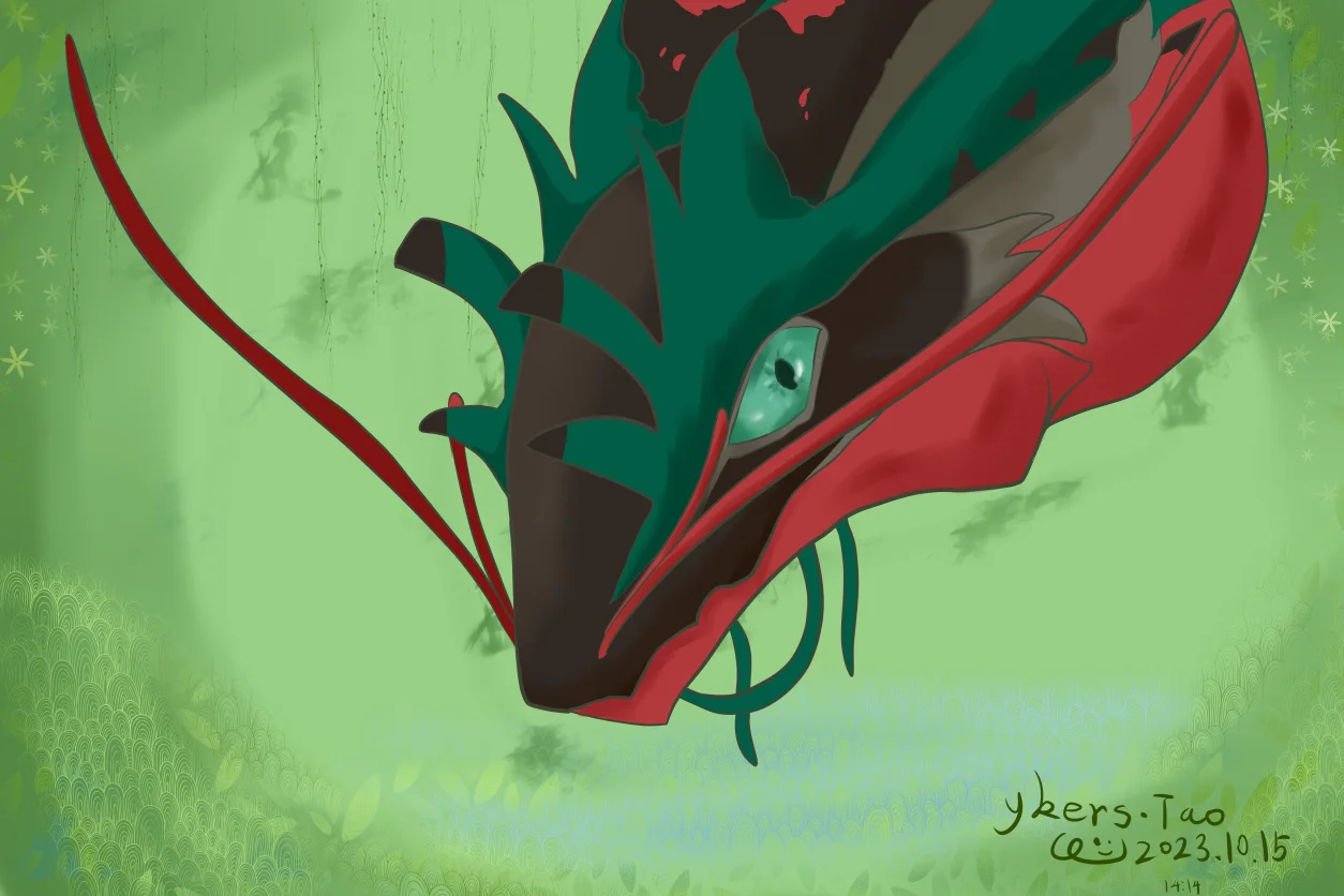 Geliklen(1) by 意克尔斯·桃, dragon, Dragon-Adventures, Geliklen, 龙, 龙之冒险