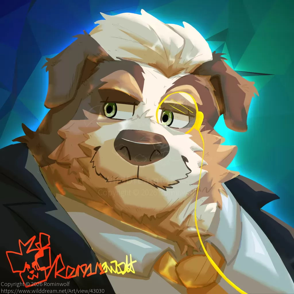 神秘单片镜伯 🧐 by Rominwolf, 赠图, 头像, 伯里