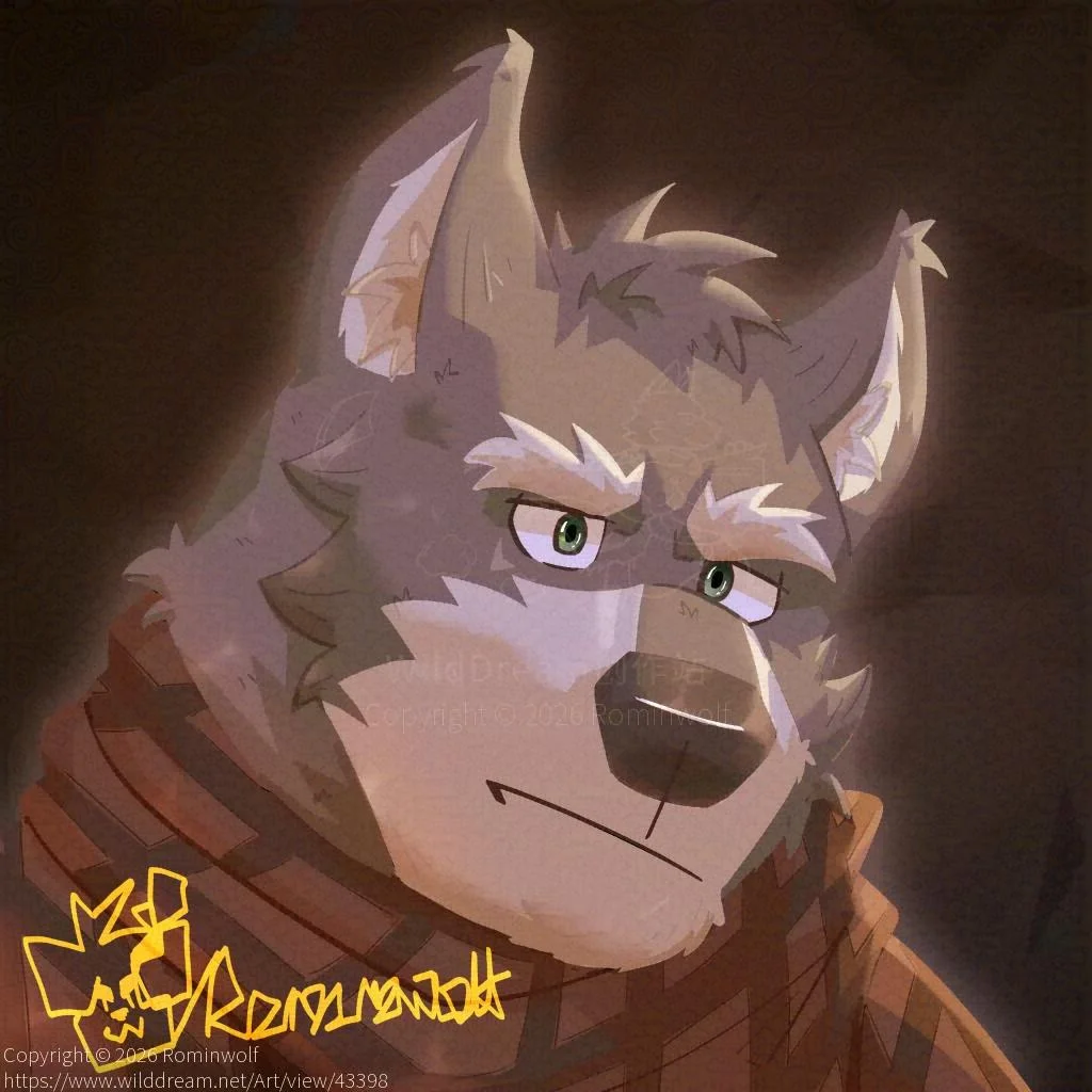 神秘狼狼 🐺 by Rominwolf, 多历维纳, 狼