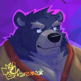 神秘蓝紫熊 🐻