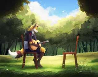 Singin' to an Empty Chair by EchoEclair