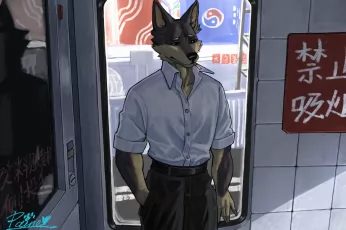 忧郁男模