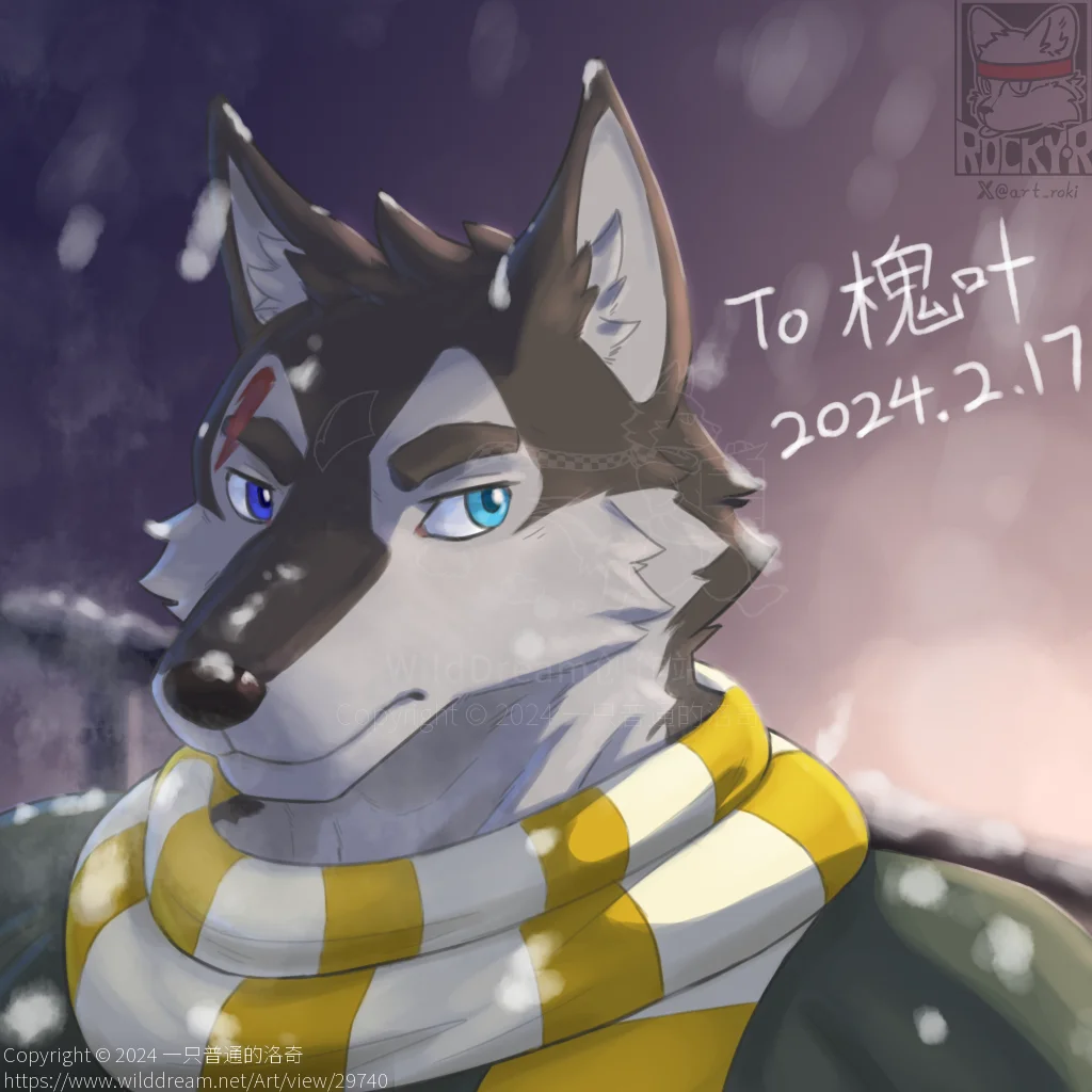 槐叶 by 一只普通的洛奇