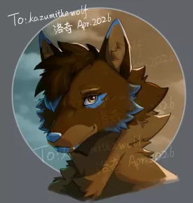 Kazumithewolf by 一只普通的洛奇